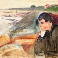 Edvard_Munch_-_Evening._Melancholy_(1891)
